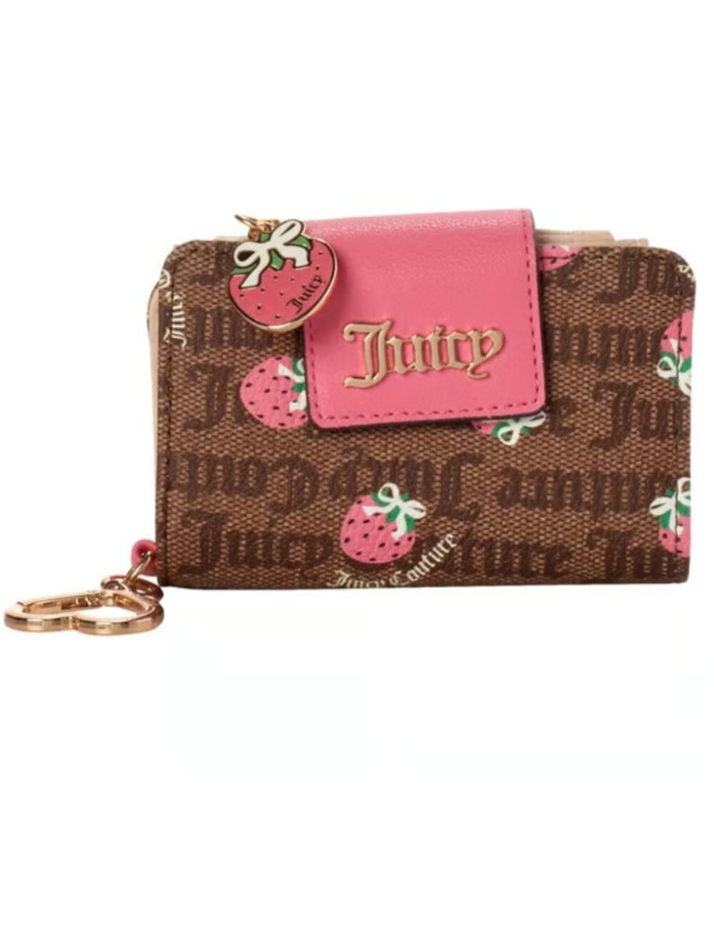 Juicy Couture Berry Sweet Bi-Fold Wallet NWT